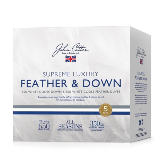 falseJohn Cotton Supreme Luxury 85-15 Goose Down & Feather Quilt